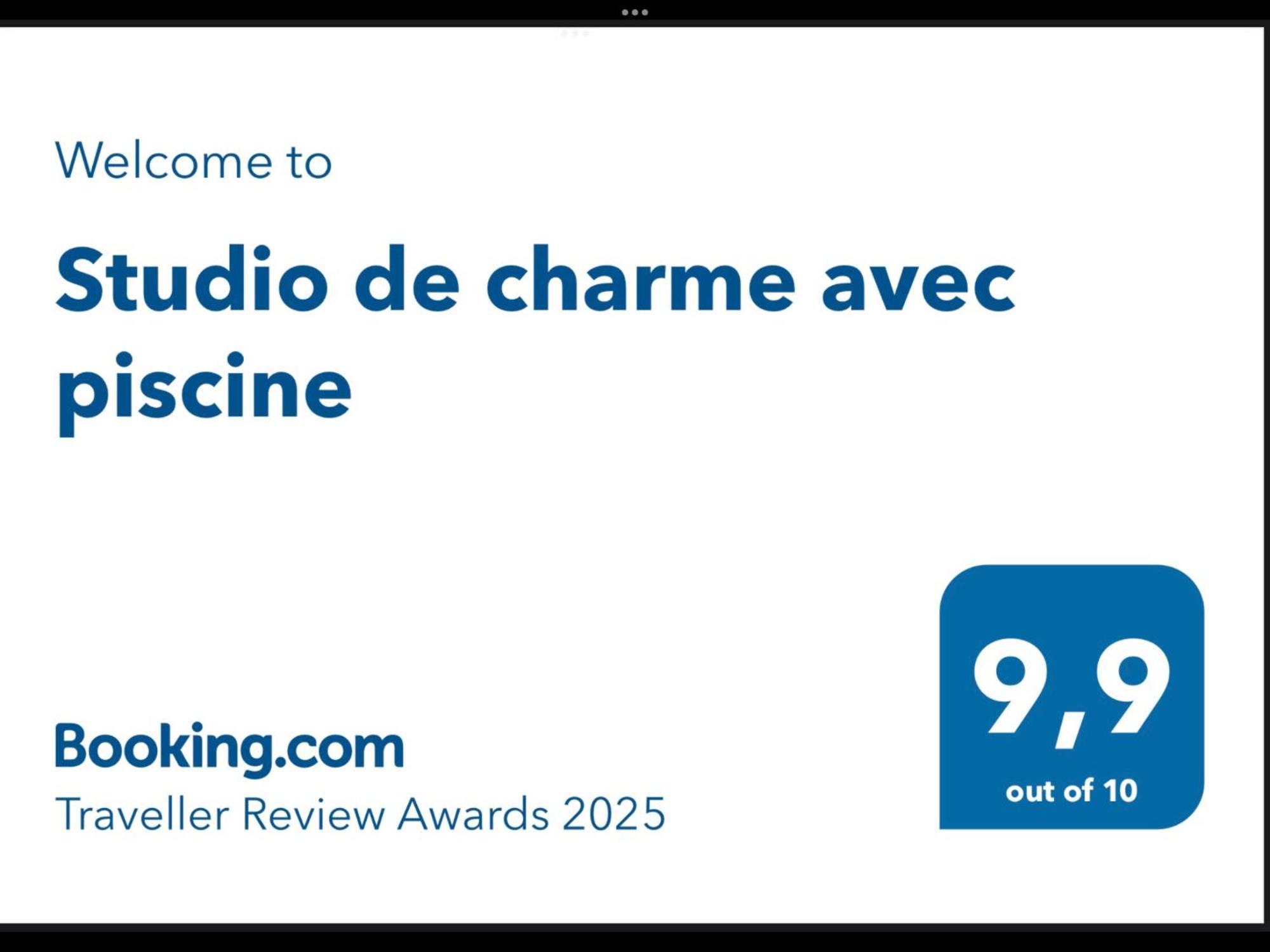 פונטיין-דה-ווקלוז Studio De Charme Avec Piscine מראה חיצוני תמונה